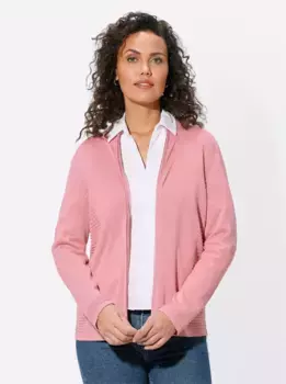 Кардиган в стиле casual Casual Looks, розовый