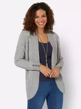 Кардиган в стиле casual Casual Looks, серый