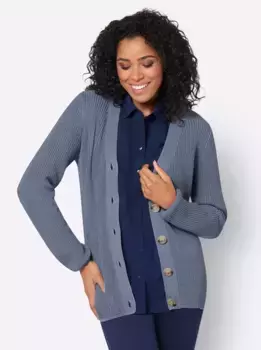 Кардиган в стиле casual Casual Looks, синий