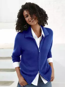 Кардиган в стиле casual Casual Looks, синий
