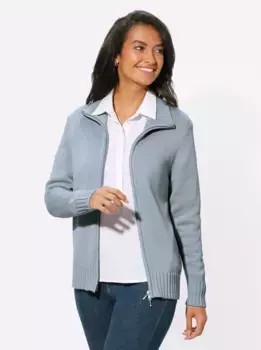 Кардиган в стиле casual Casual Looks, синий