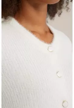 Кардиган WE Fashion, белый