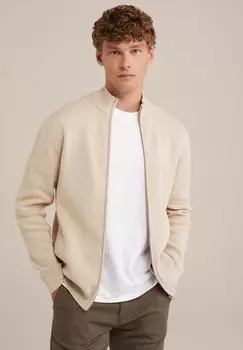 Кардиган WE Fashion, бежевый