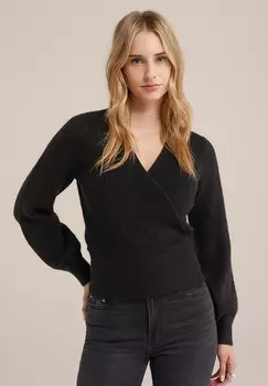 Кардиган WE Fashion, черный