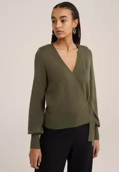 Кардиган WE Fashion, цвет green