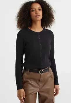 Кардиган WE Fashion, цвет schwarz