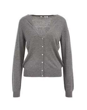 Кардиган WE Fashion Knit Cardigan, светло-серый