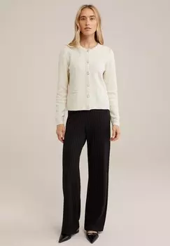 Кардиган WE Fashion, кремовый