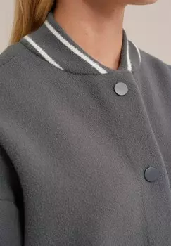 Кардиган WE Fashion, светло-серый