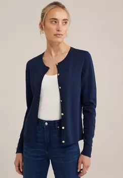 Кардиган WE Fashion, темно-синий