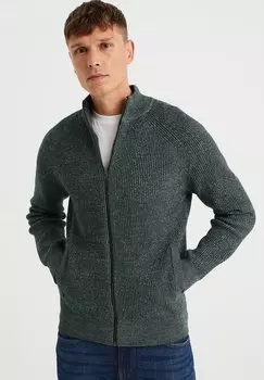 Кардиган WE Fashion, вереск зеленый