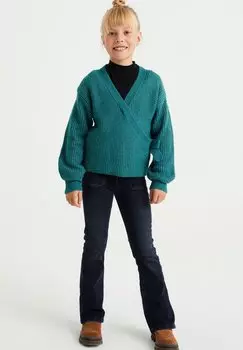 Кардиган WE Fashion, зеленый