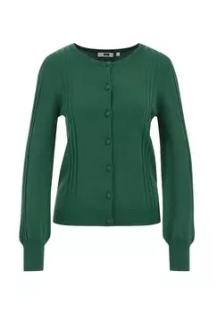 Кардиган WE Fashion, зеленый