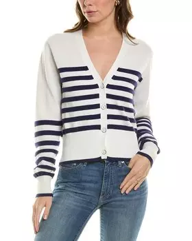 Кардиган WISPR Brynn из смесового шелка, белый