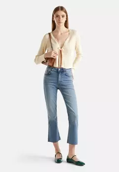 Кардиган WITH LACES United Colors of Benetton, бежевый