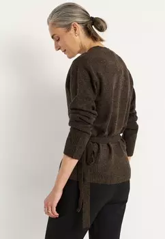 Кардиган WITH WRAP DESIGN Cellbes of Sweden, коричневый