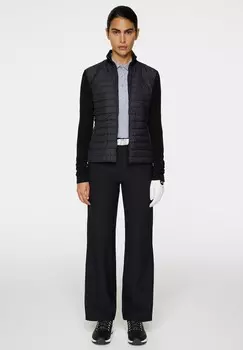 Кардиган WREN HYBRID J.LINDEBERG Sports, черный