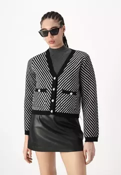 Кардиган YASCHARLA YAS, черный