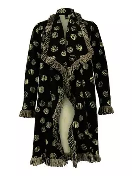 Кардиган Yoek Knit Cardigan, черный