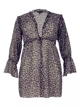 Кардиган Yoek Knit Cardigan, серый