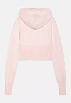 Кардиган Yoga Hood Gina Tricot Young, розовый