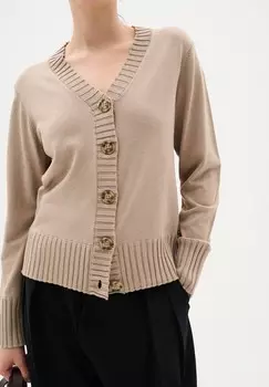 Кардиган ZAULOIW InWear, бежевый
