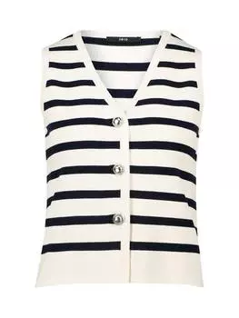 Кардиган Zero , цвет creamdark blue