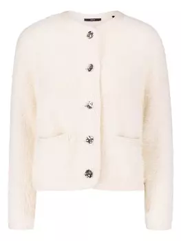 Кардиган Zero Teddy Strickjacke, цвет eggnog