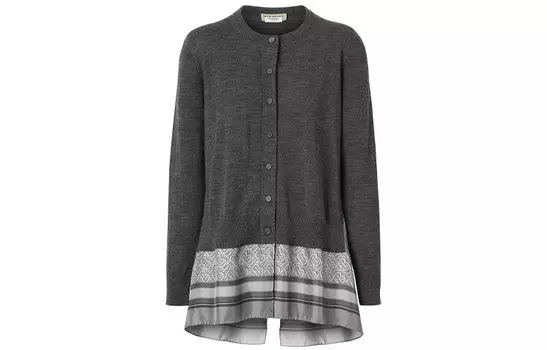 Кардиган женский Burberry, серый / светло-серый