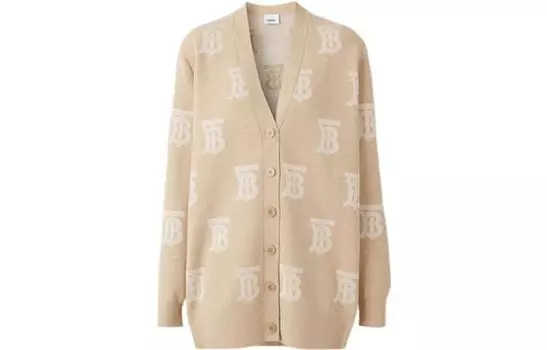 Кардиган женский Burberry, светло-коричневый