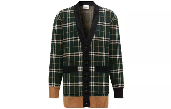 Кардиган женский Burberry, темно-зеленый