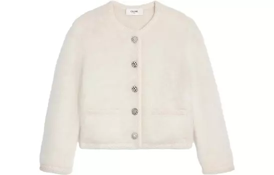 Кардиган женский Celine, белый