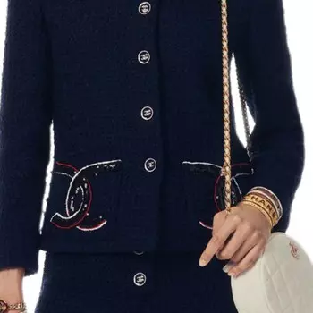 Кардиган женский Chanel, синий