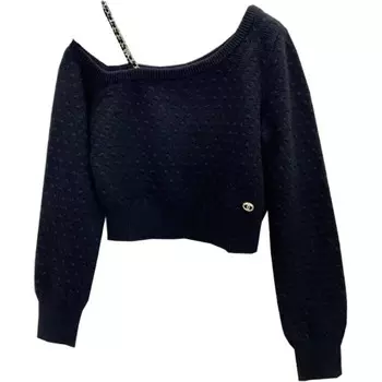 Кардиган женский Chanel, темно-синий