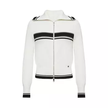 Кардиган женский Deep Breath с двойной молнией, черный