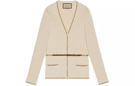 Кардиган женский Gucci, кремовый
