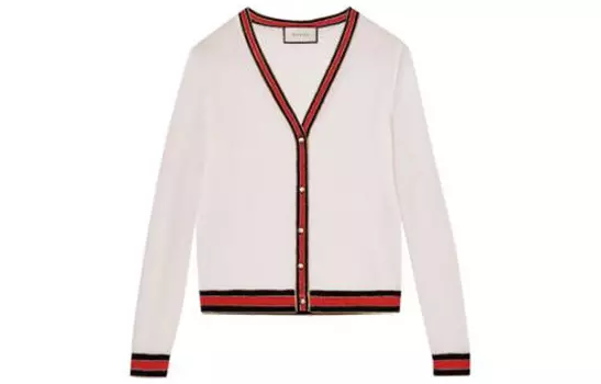 Кардиган женский Gucci на пуговицах, белый