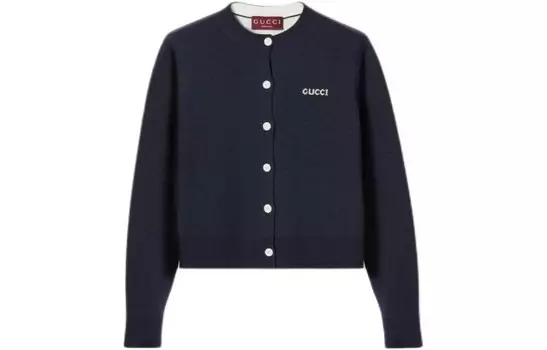 Кардиган женский Gucci, темно-синий
