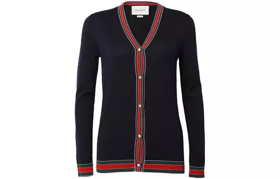 Кардиган женский Gucci, темно-синий