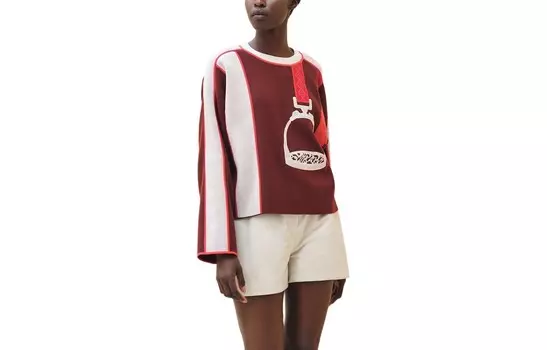 Кардиган женский Hermes, красный