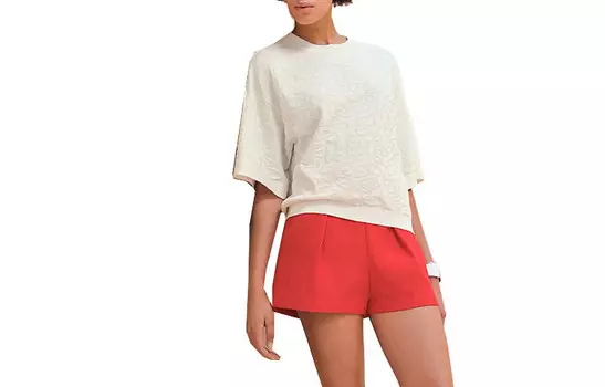 Кардиган женский Hermes, серо-белый