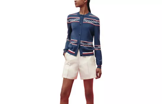 Кардиган женский Hermes, синий