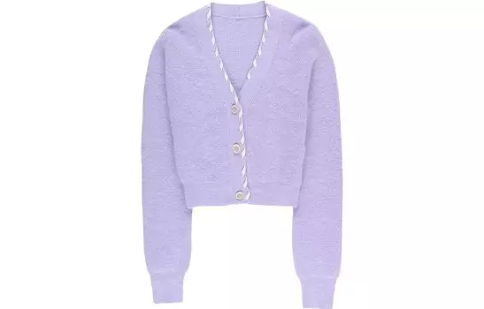 Кардиган женский Jacquemus, светло-фиолетовый