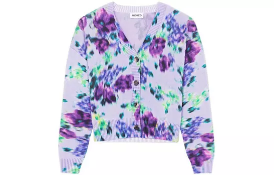 Кардиган женский Kenzo, фиолетовый