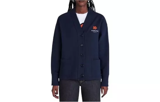 Кардиган женский Kenzo, темно-синий
