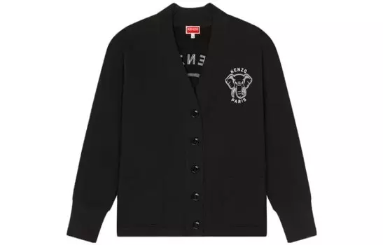 Кардиган женский Kenzo Varsity Jungle, черный