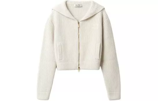 Кардиган женский Miu Miu, белый