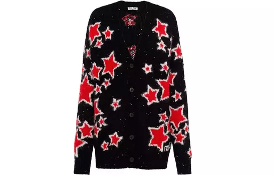 Кардиган женский Miu Miu, черный