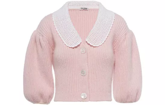 Кардиган женский Miu Miu, розовый