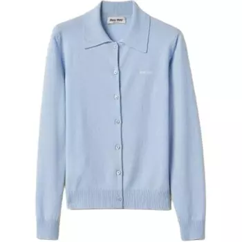 Кардиган женский Miu Miu, светло-голубой